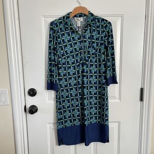 Donna Morgan printed dress